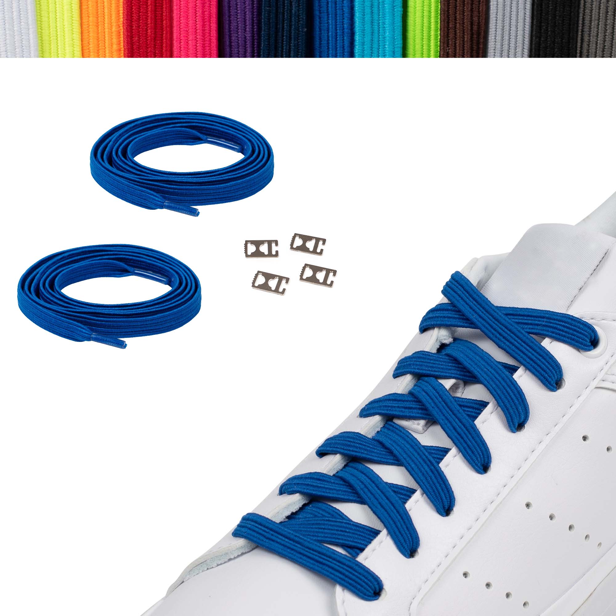 funnytree-elastische-schnuersenkel-speed-locks-casual-royal-blue funnytree-elastische-schnuersenkel-speed-locks-casual-royal-blue